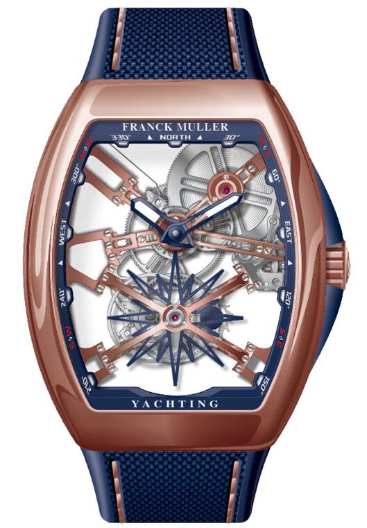 Review Franck Muller Vanguard Yachting Replica Watch V 45 T GR CS SQT YACHT (BL) (5N) (BL. BLC RGE) - Click Image to Close